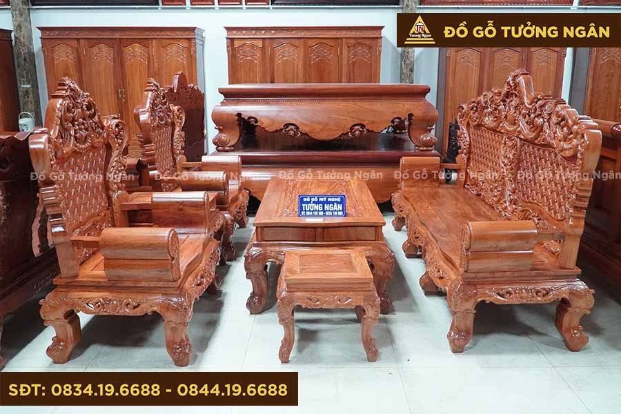 lựa chọn bàn ghế gỗ hương