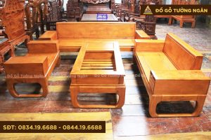 Sofa hộp gỗ hương